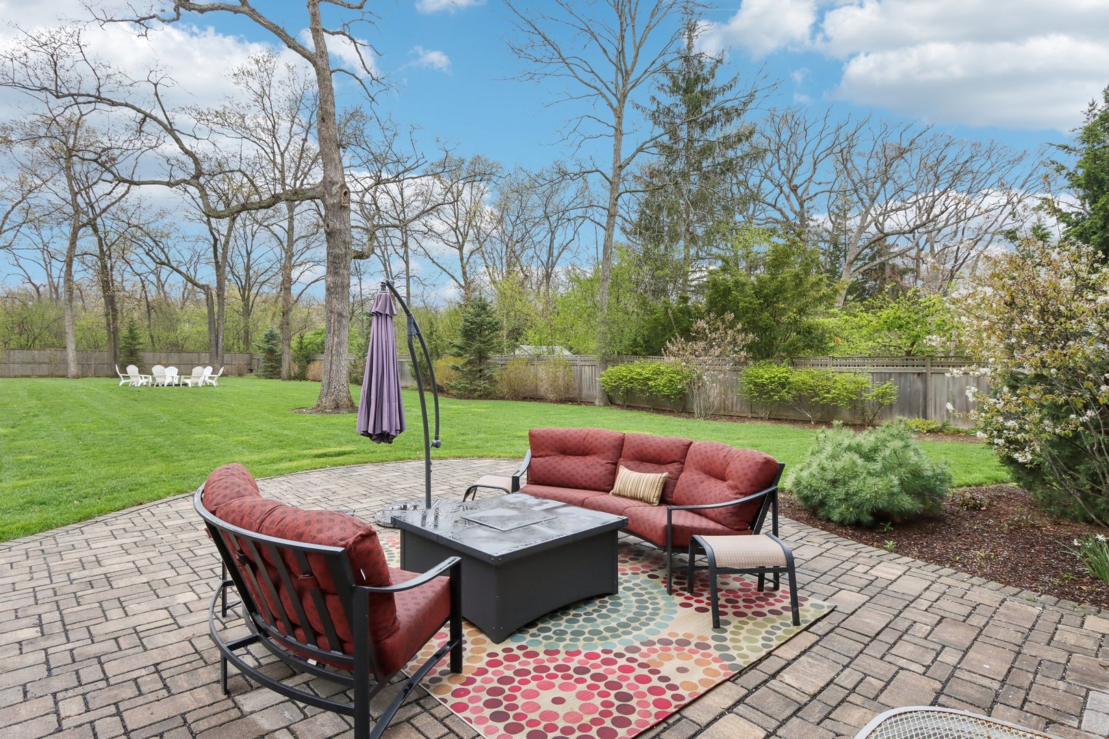 598 Rockefeller Road Lake Forest, IL 60045 - Photo 71 of 86 a view of a patio with a yard