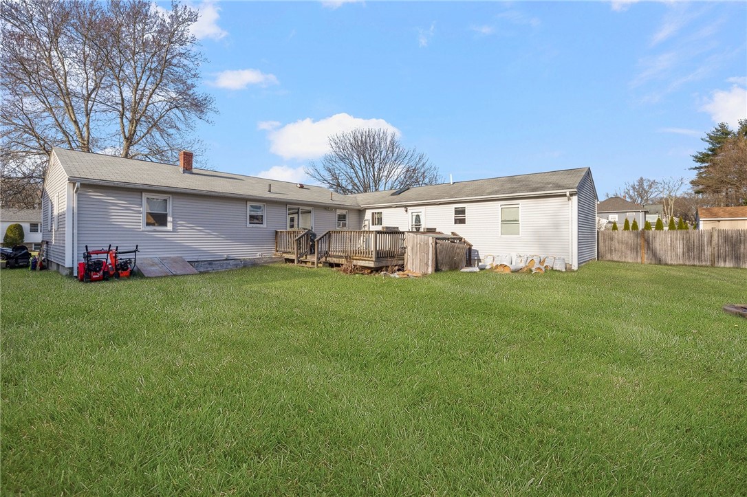 66 Benedict Road Warwick, RI 02888 - Photo 2 of 35 Please note, grass has been digitally enhanced.