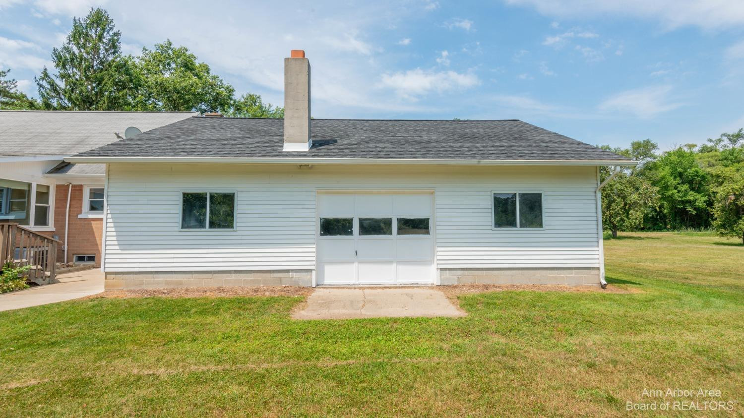 6900 Dexter-Pinckney Road Dexter, MI 48130 - Photo 23 of 30 Back View of Garage
