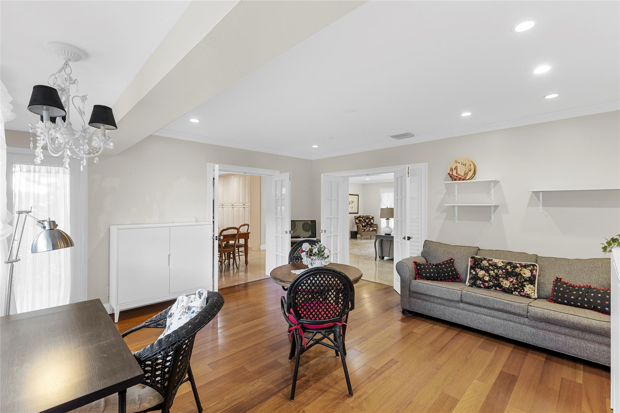 7237 East Tropical Way Plantation, FL 33317 - Photo 19 of 50 All wood flooring in the den