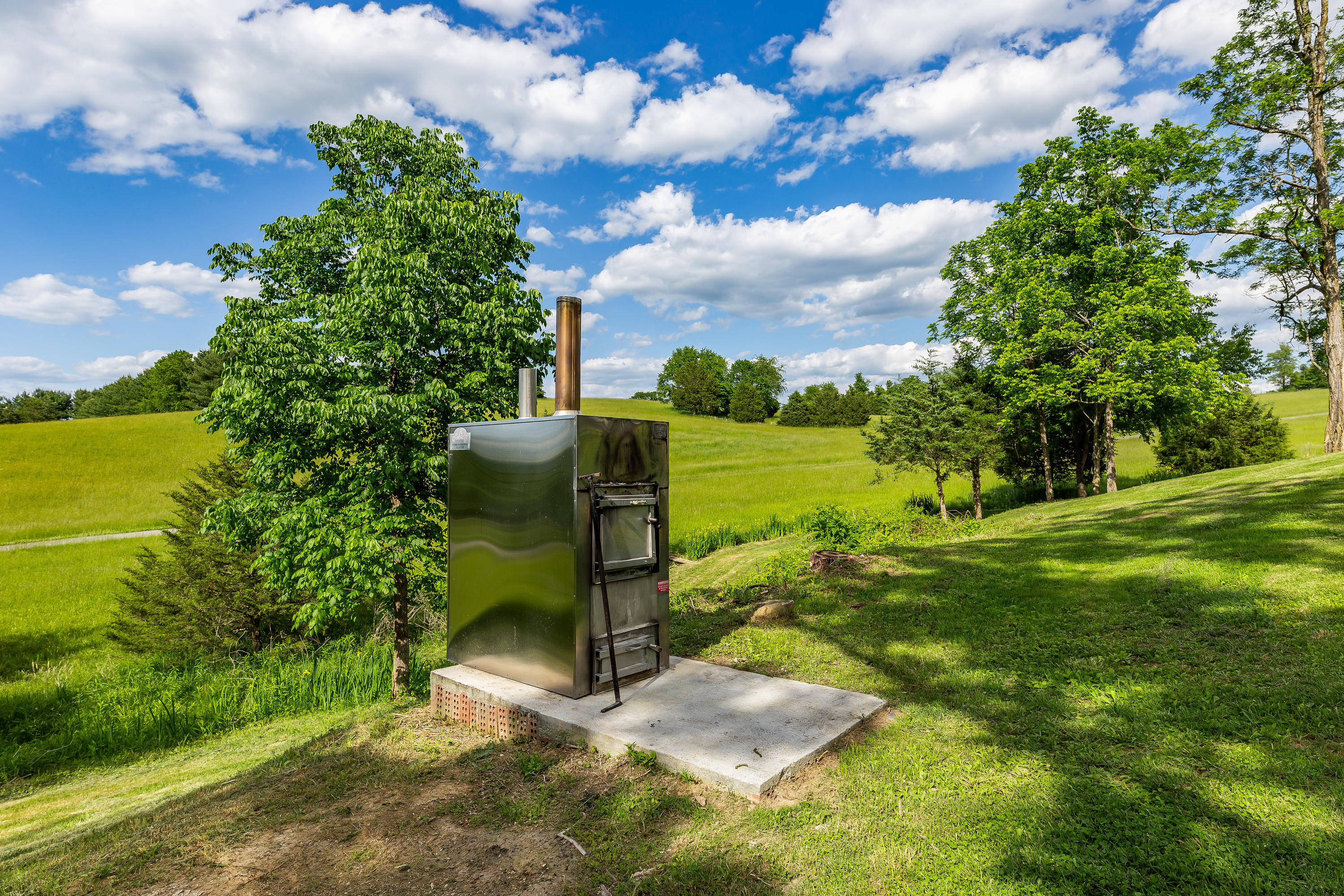 3501 Country Club Road Troutville, VA 24175 - Photo 7 of 25 Outdoor woodstove