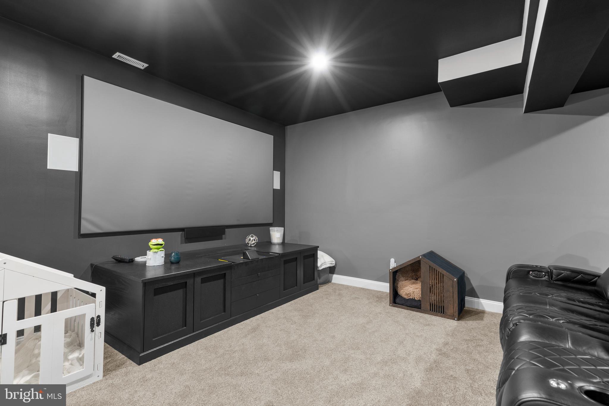 7 Dutchtown Road Voorhees, NJ 08043 - Photo 50 of 68 Basement and Movie Theatre