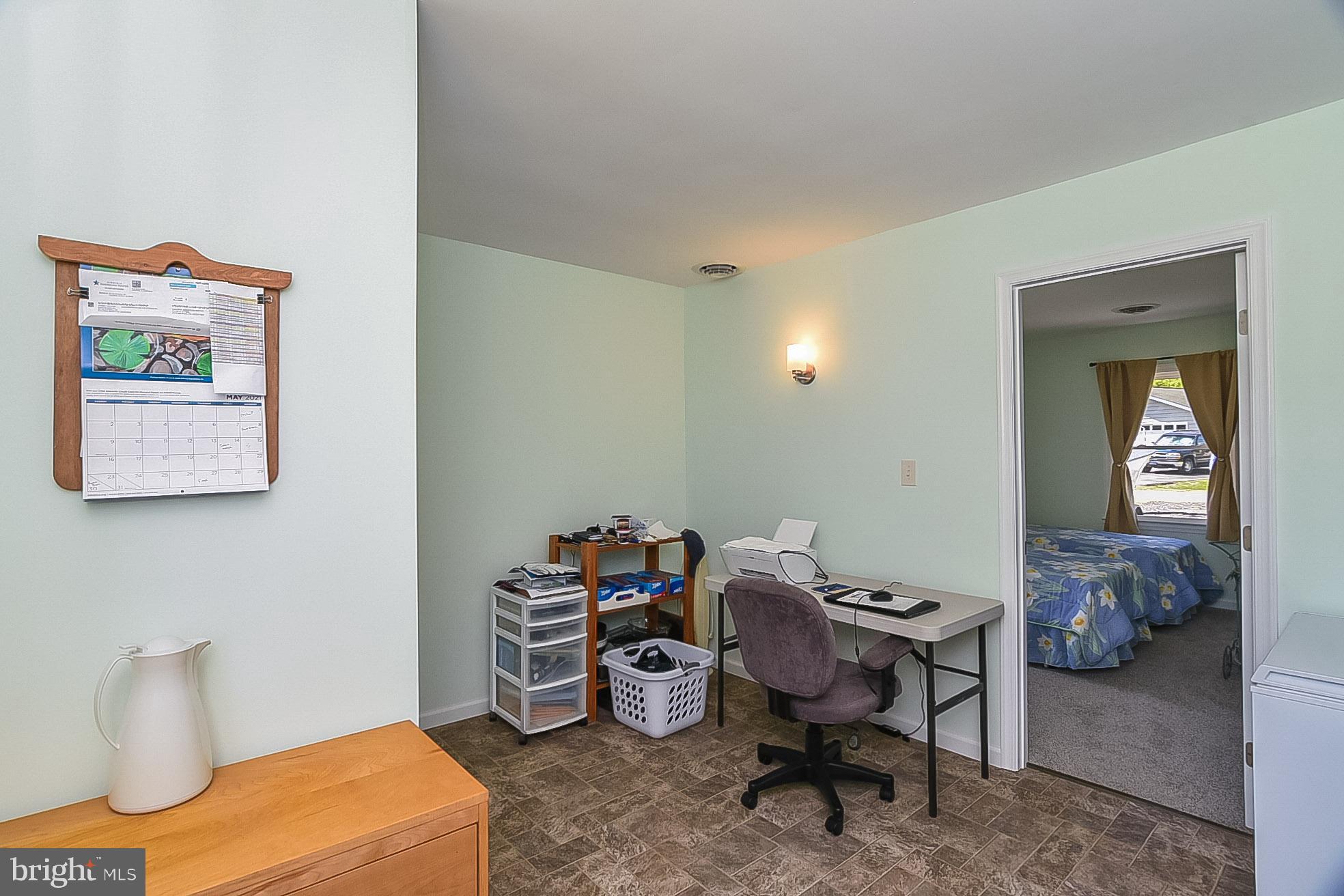201 Blackwell Road Colonial Beach, VA 22443 - Photo 14 of 34 Office with access from backdoor
