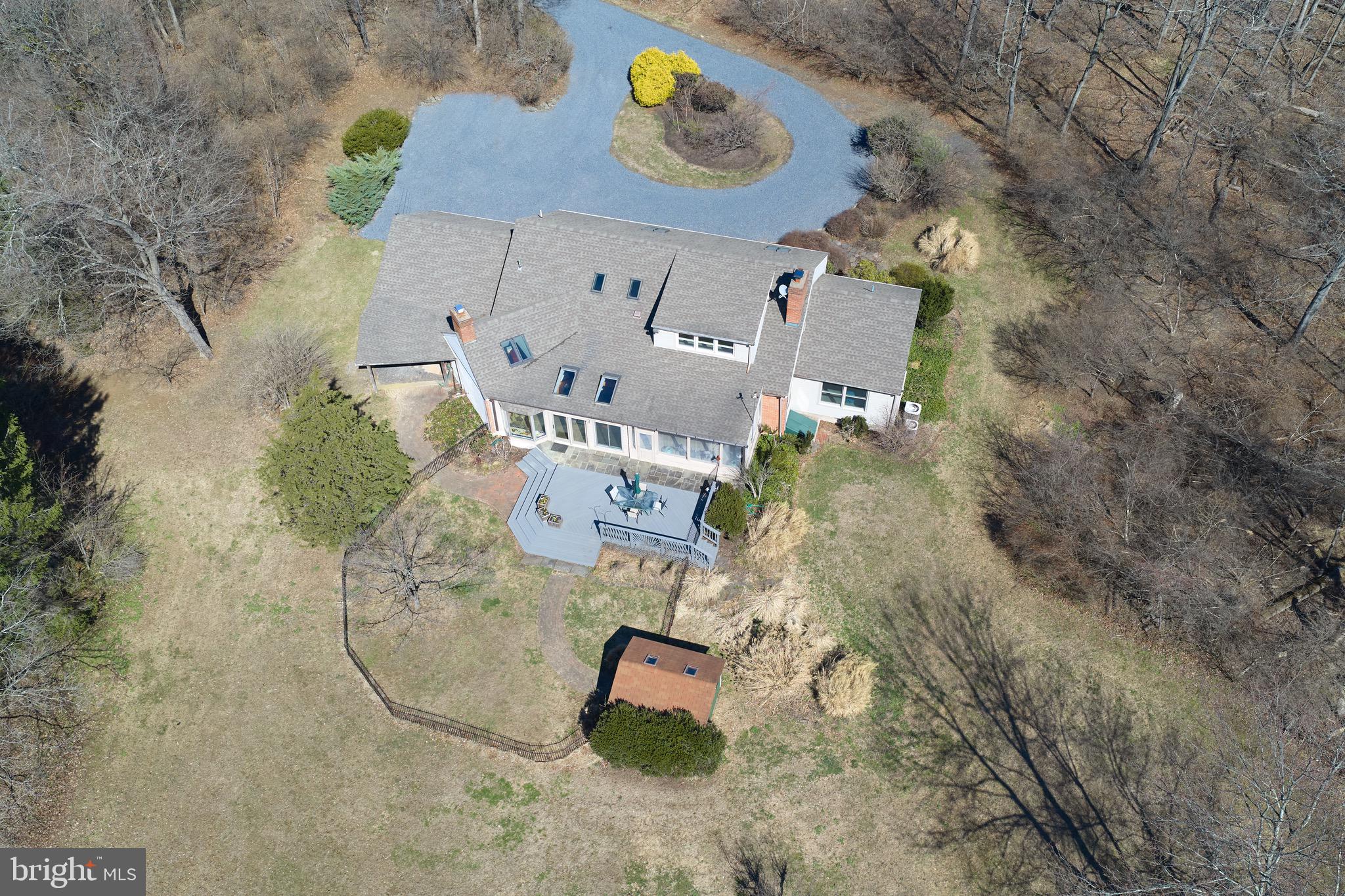 4990 Point Pleasant Pike Doylestown, PA 18902 - Photo 25 of 38 an aerial view of a house with outdoor space