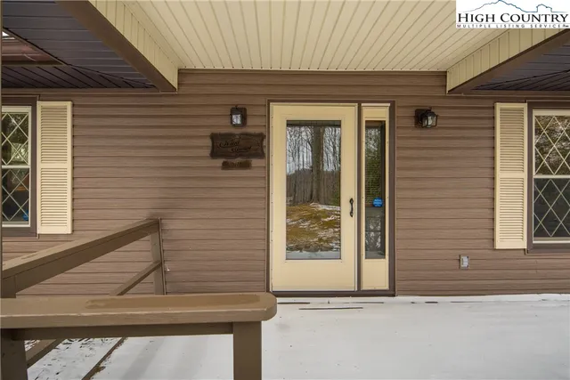 a view of outdoor space and deck