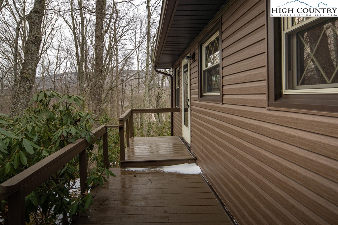 329 Maplewood Circle Boone, NC 28607 - Photo 31 of 46 a view of balcony with wooden floor and fence