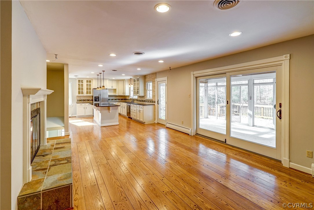 4208 Croatan Road Richmond, VA 23235 - Photo 26 of 50 a view of a kitchen and dining room