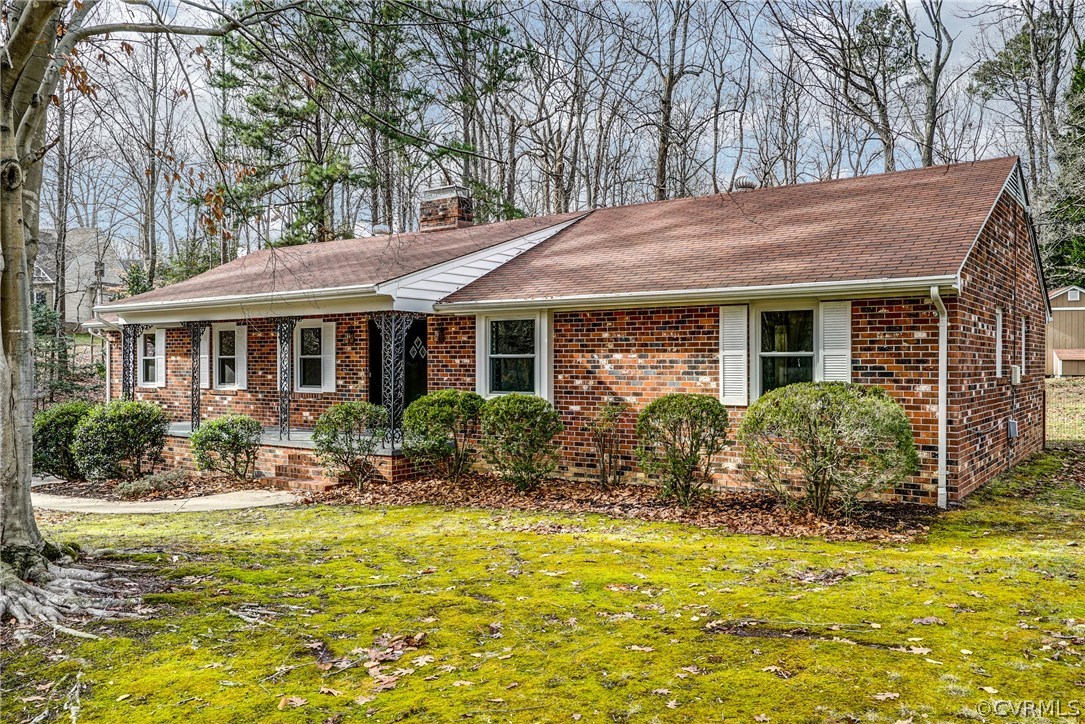 4208 Croatan Road Richmond, VA 23235 - Photo 4 of 50 a front view of house with yard and outdoor seating