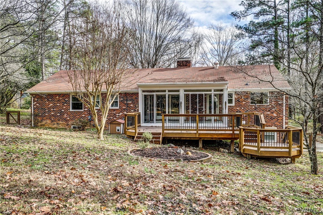 4208 Croatan Road Richmond, VA 23235 - Photo 7 of 50 a view of a house with a yard and sitting area