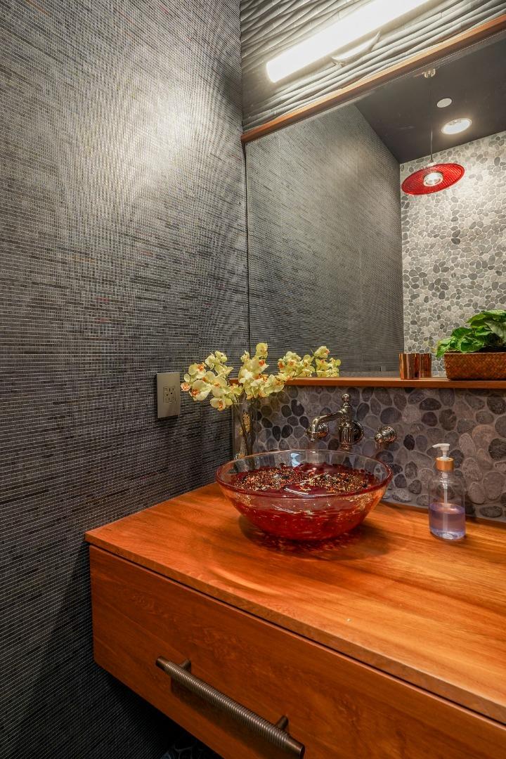 23715 Determine Lane Monterey, CA 93940 - Photo 30 of 43 a bathroom with a sink and a shower