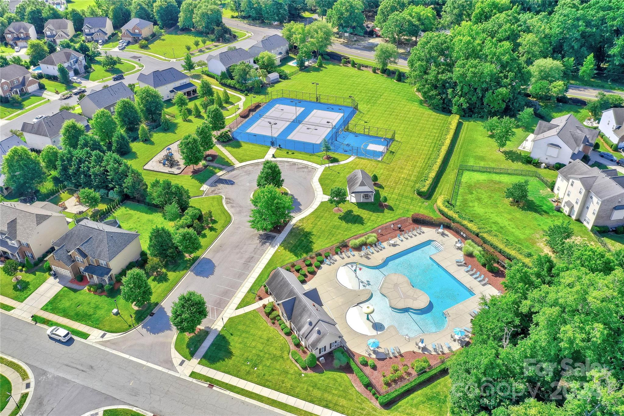 3002 Potomac Road Indian Trail, NC 28079 - Photo 48 of 48 an aerial view of a house