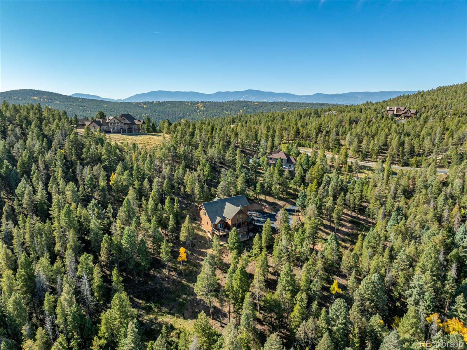 11272 Belle Meade Drive Conifer, CO 80433 - Photo 45 of 45 a view of a city and green space