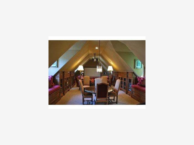 450 Middlefield Road Atherton, CA 94027 - Photo 8 of 9 a view of a living room with a table and chairs