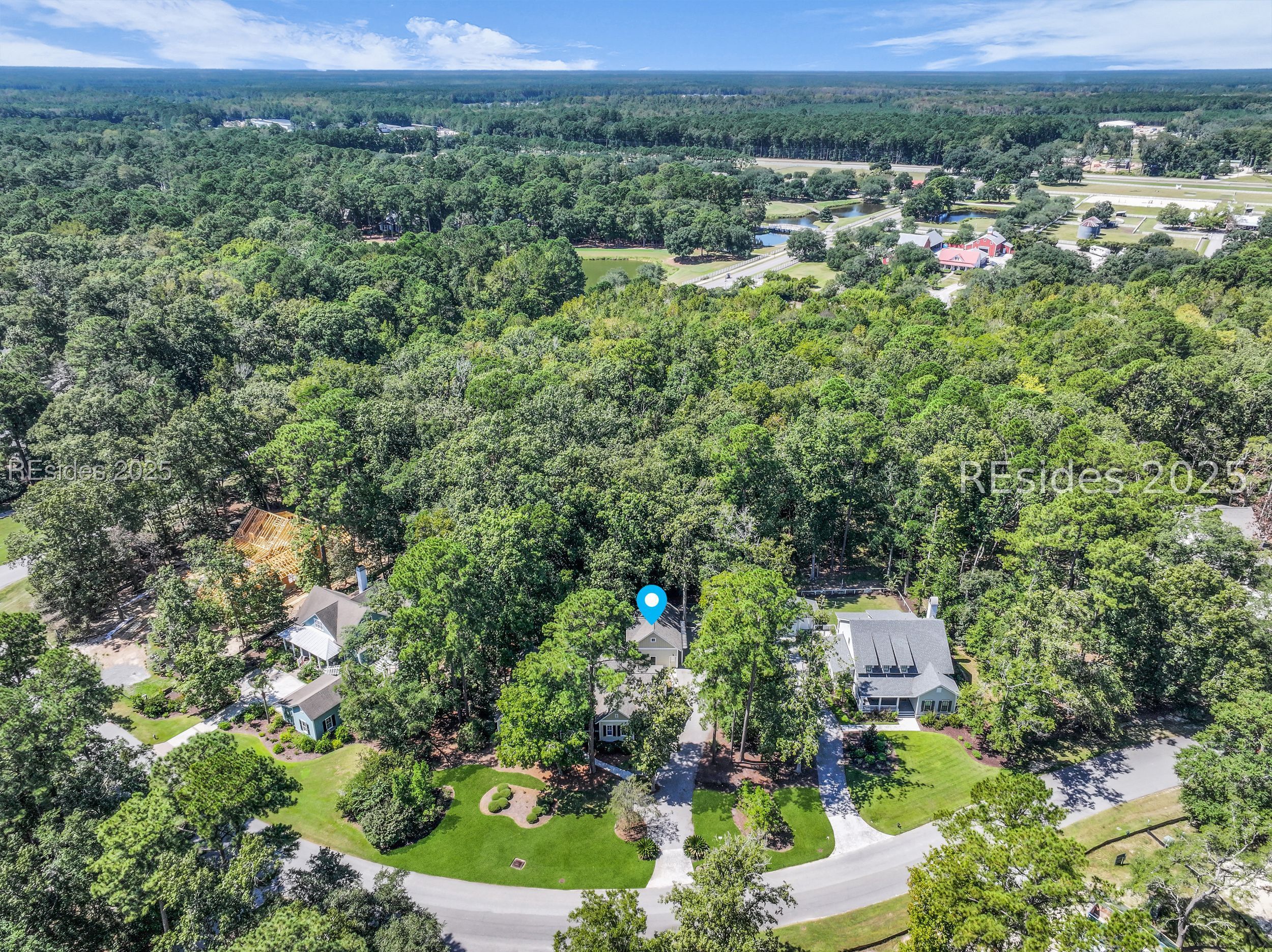 5 Oldfield Village Road Bluffton, SC 29909 - Photo 56 of 64 Aerial view of the home.