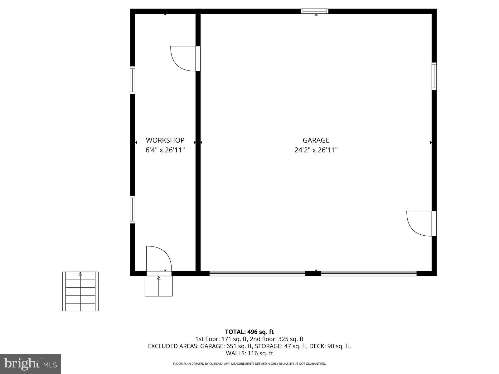 15 Harborview Road Lewes, DE 19958 - Photo 63 of 66 1st Floor 15 Harborview Road Detached Garage Lewes