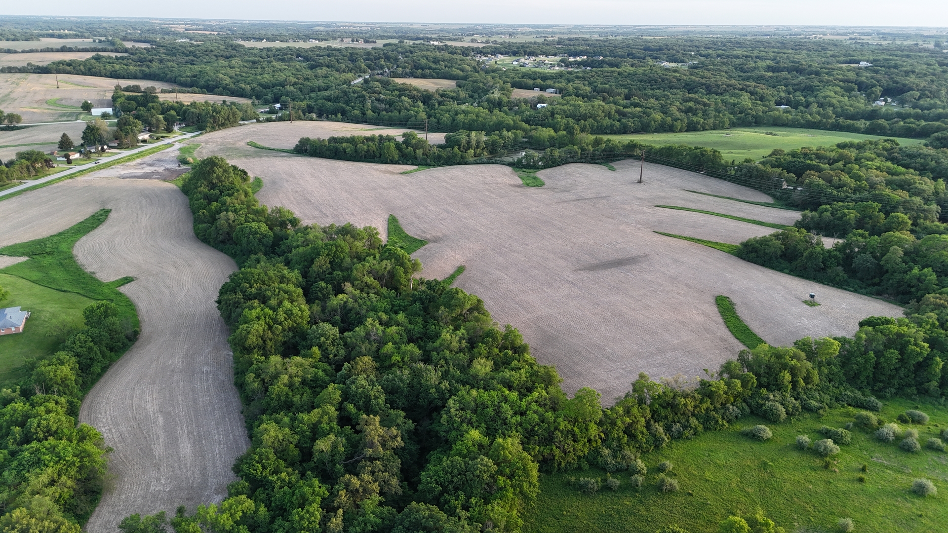 0 Ridgewood Road Milan, IL 61264 - Photo 25 of 43 an aerial view of a house with a garden