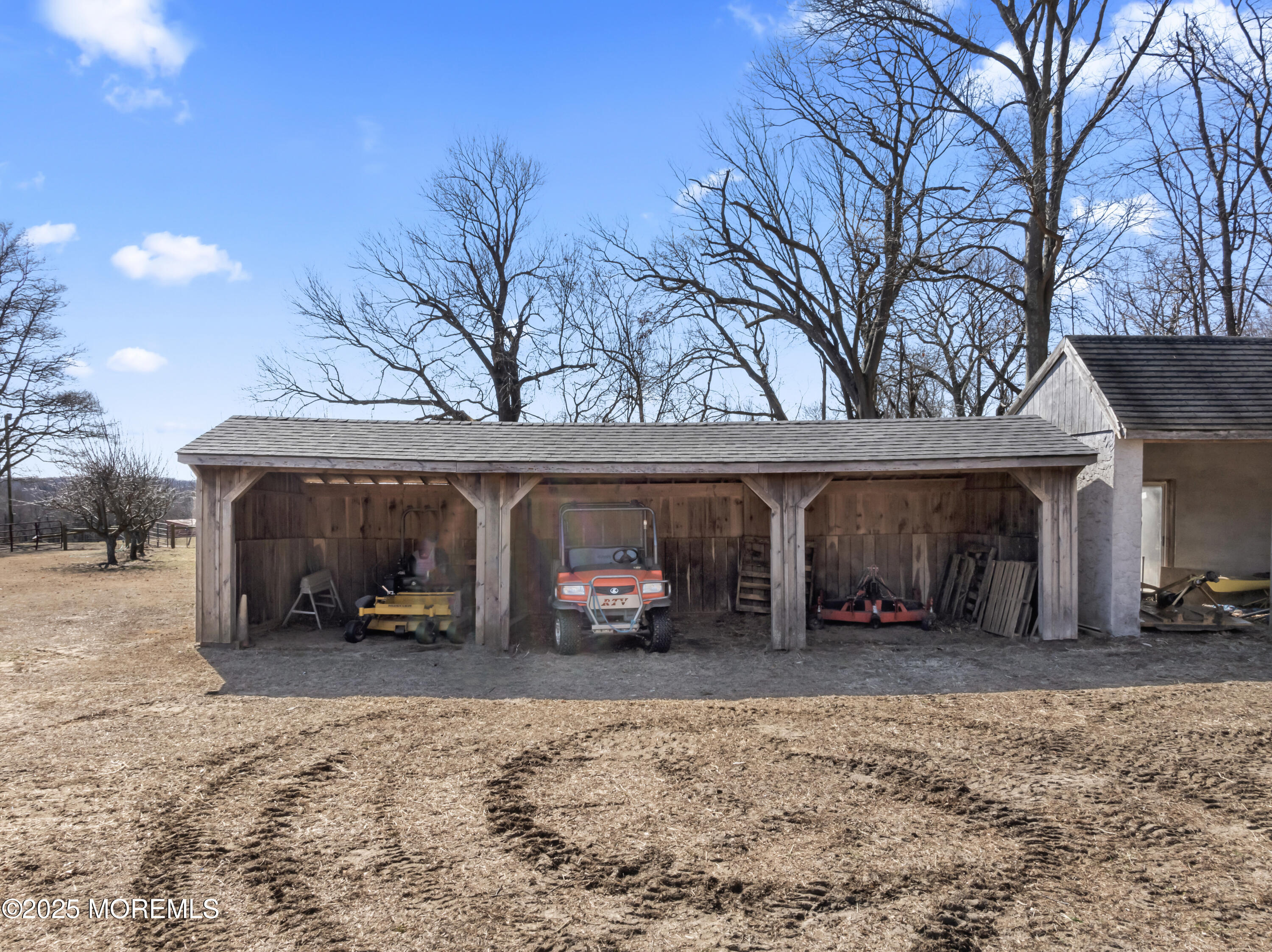 35 Rues Road Cream Ridge, NJ 08514 - Photo 11 of 46 a view of a car garage