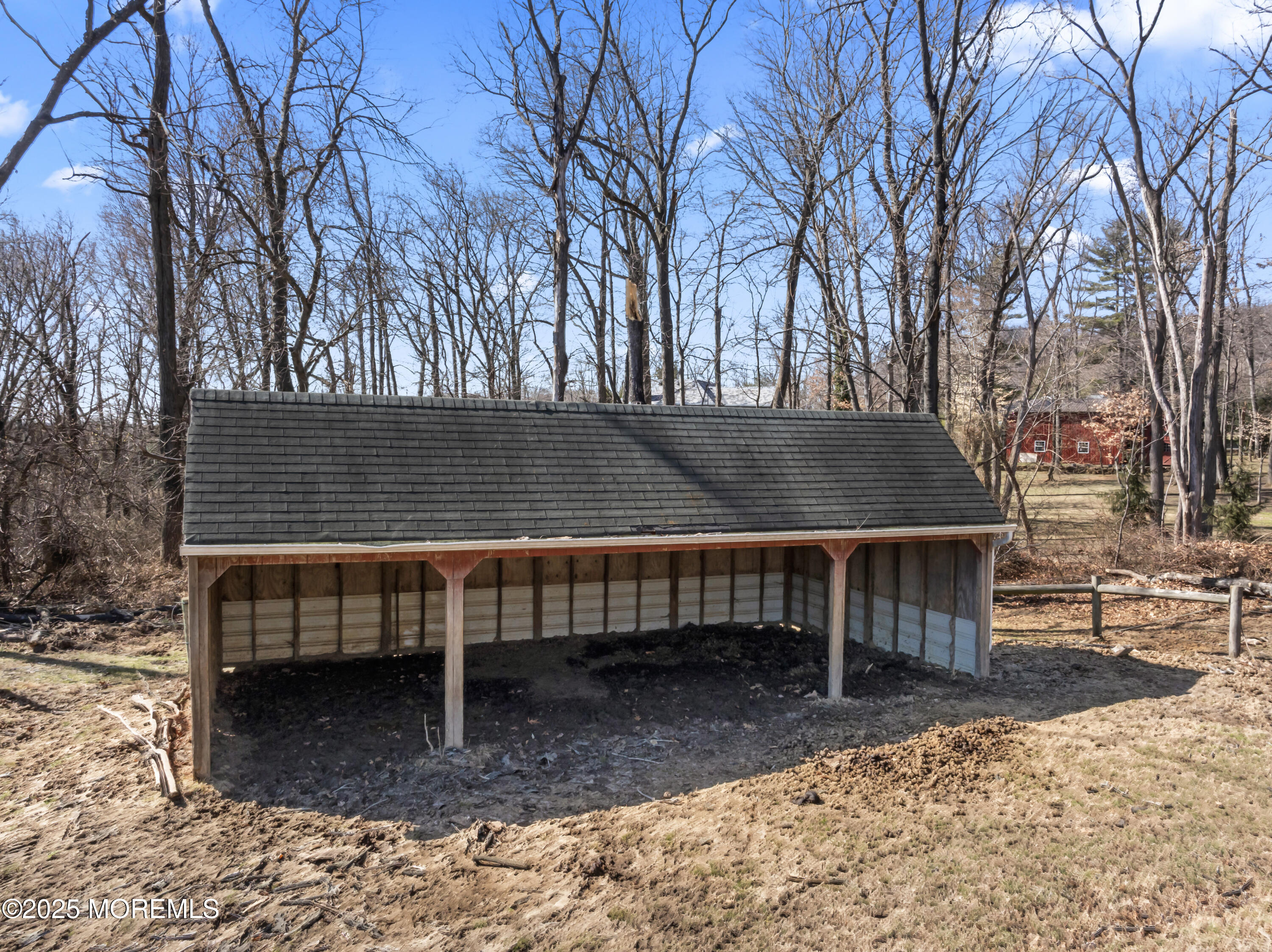 35 Rues Road Cream Ridge, NJ 08514 - Photo 13 of 46 a view of backyard with deck and outdoor seating