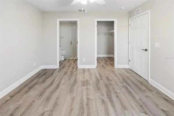 wooden floor in an empty room