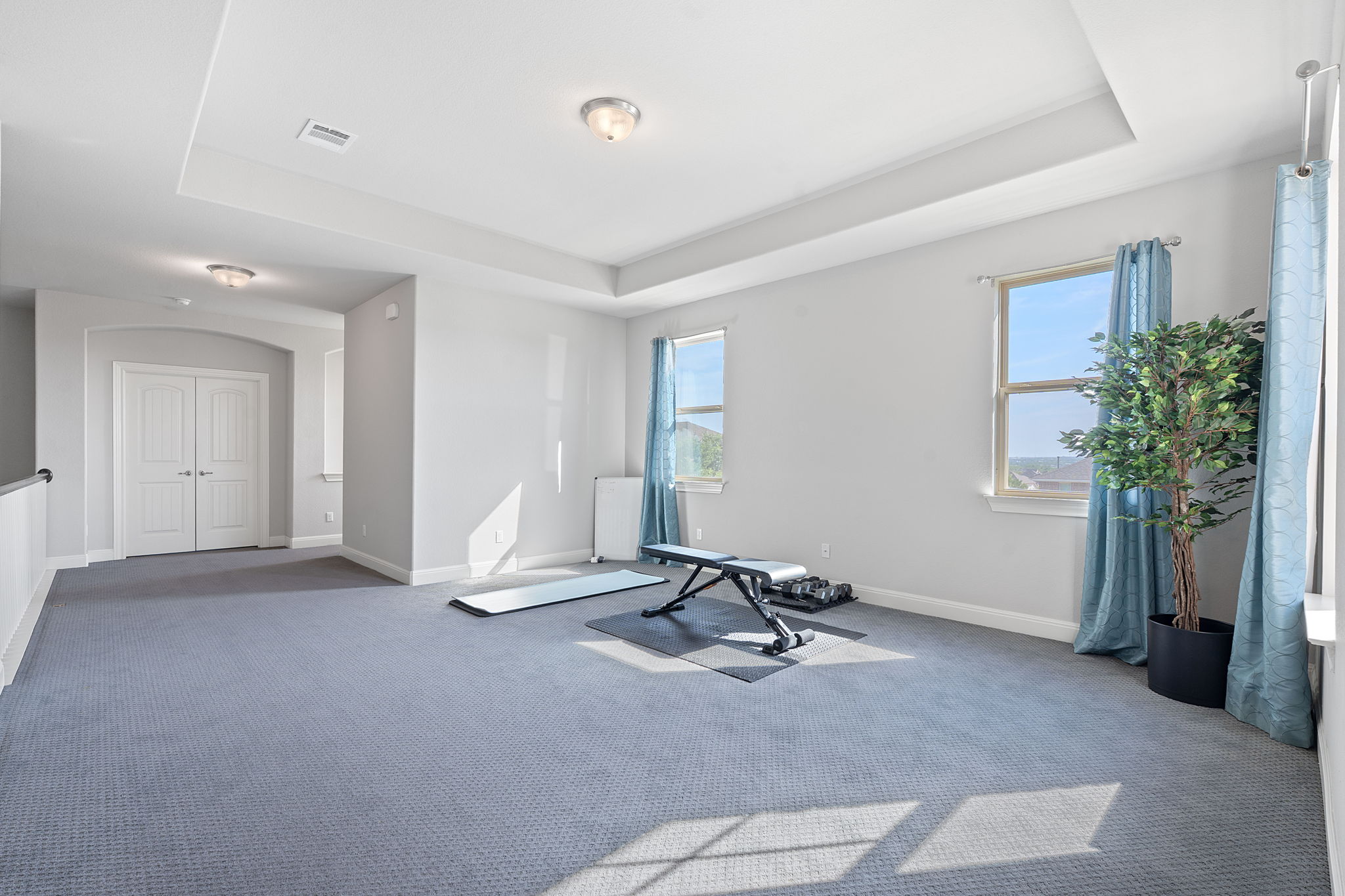 4212 Borho Ranch Street Leander, TX 78641 - Photo 14 of 29 a view of a room with gym equipment