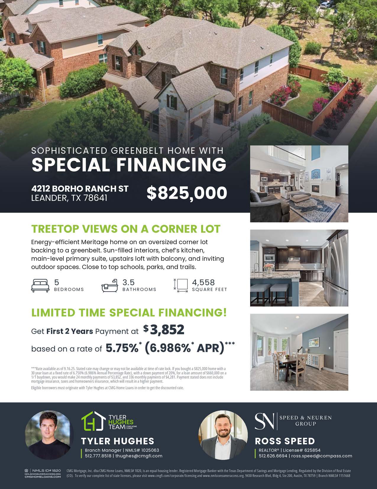 4212 Borho Ranch Street Leander, TX 78641 - Photo 37 of 37 View of marketing collateral with multiple images