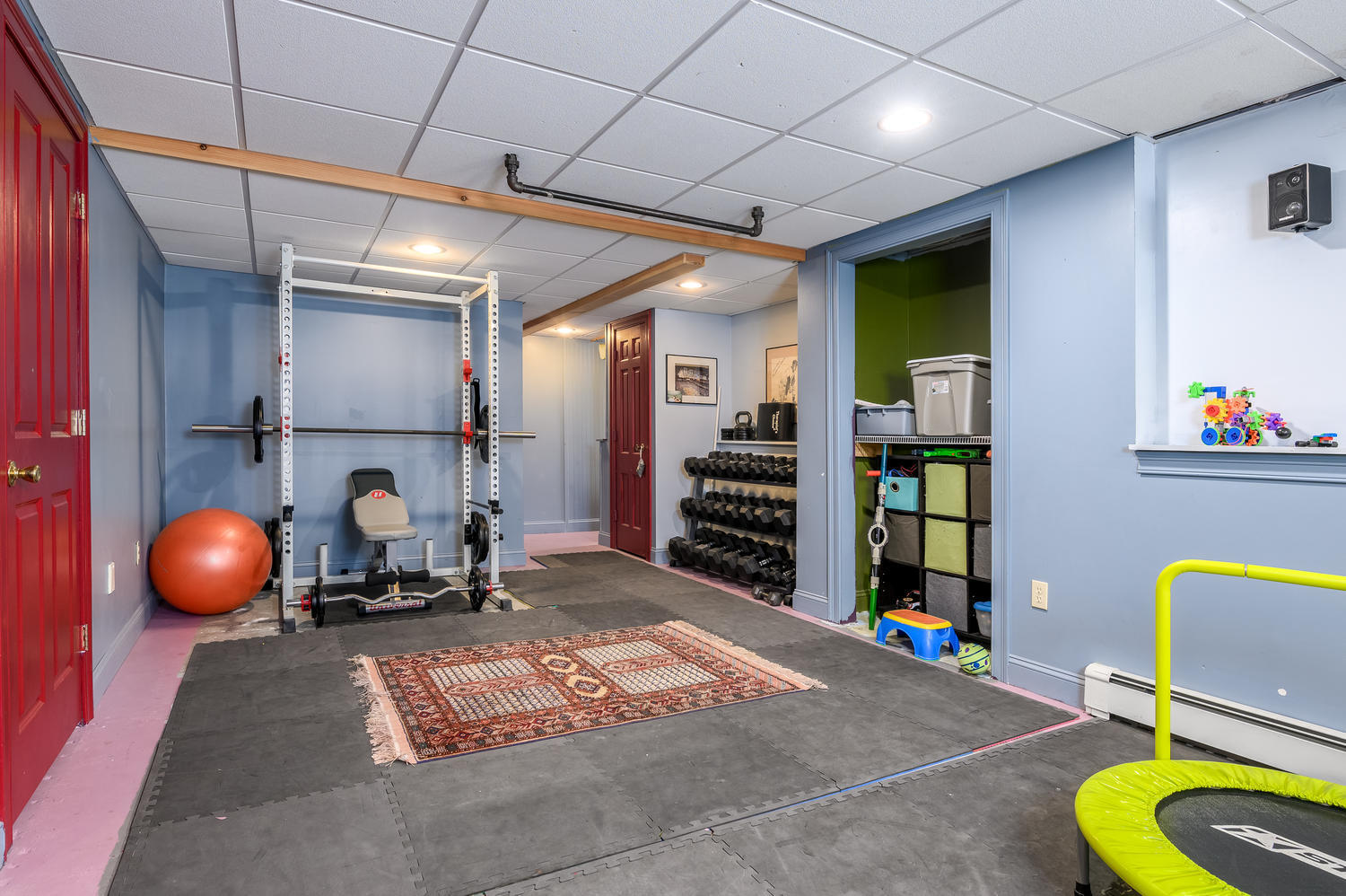 40 Fengler Road Scarborough, ME 04074 - Photo 48 of 59 Basement Gym/Playroom