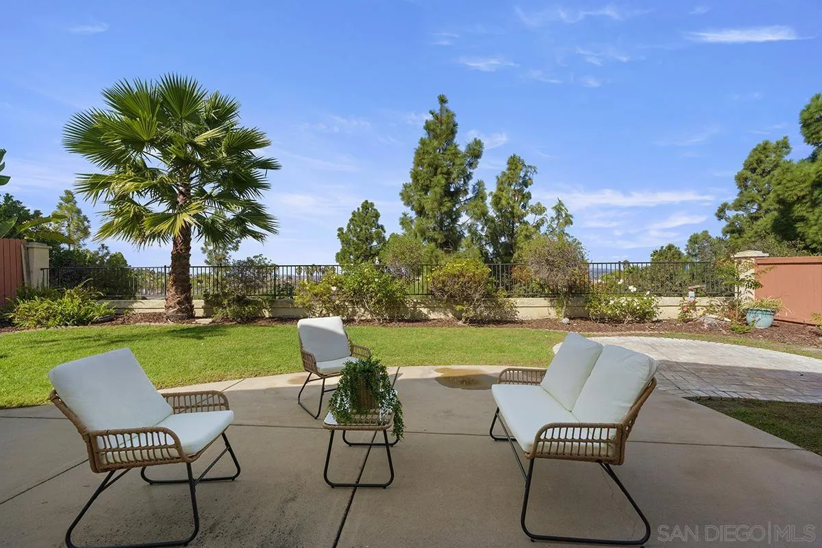 987 Palencia Court Chula Vista, CA 91910 - Photo 58 of 70 a view of a patio with chair and table on the patio