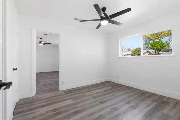 wooden floor in an empty room