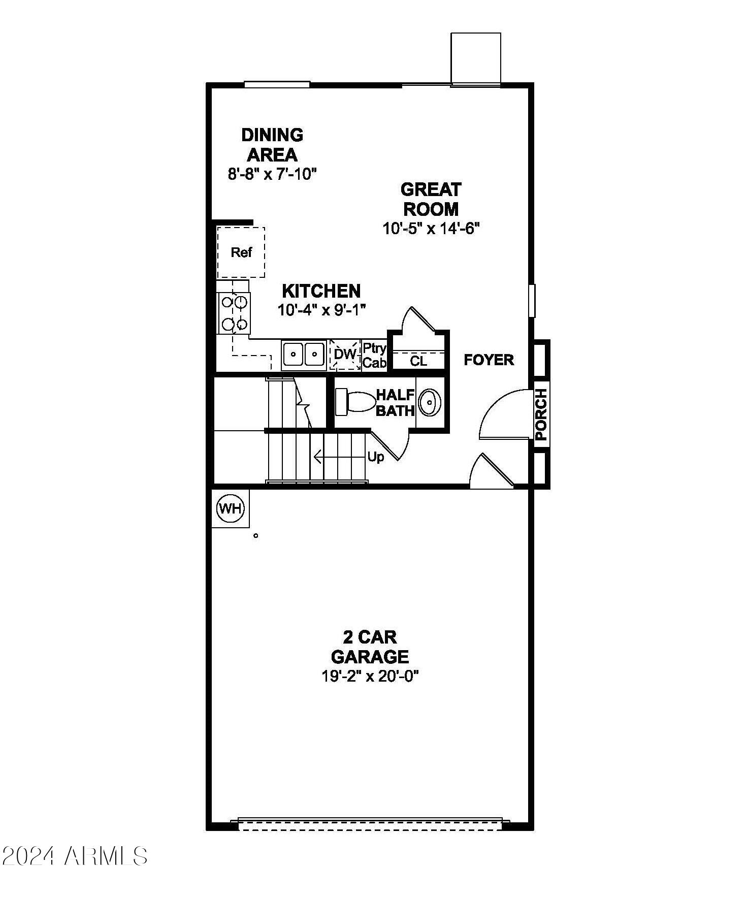 2819 West Red Fox Road Phoenix, AZ 85085 - Photo 15 of 16 Carina Floorplan First Floor