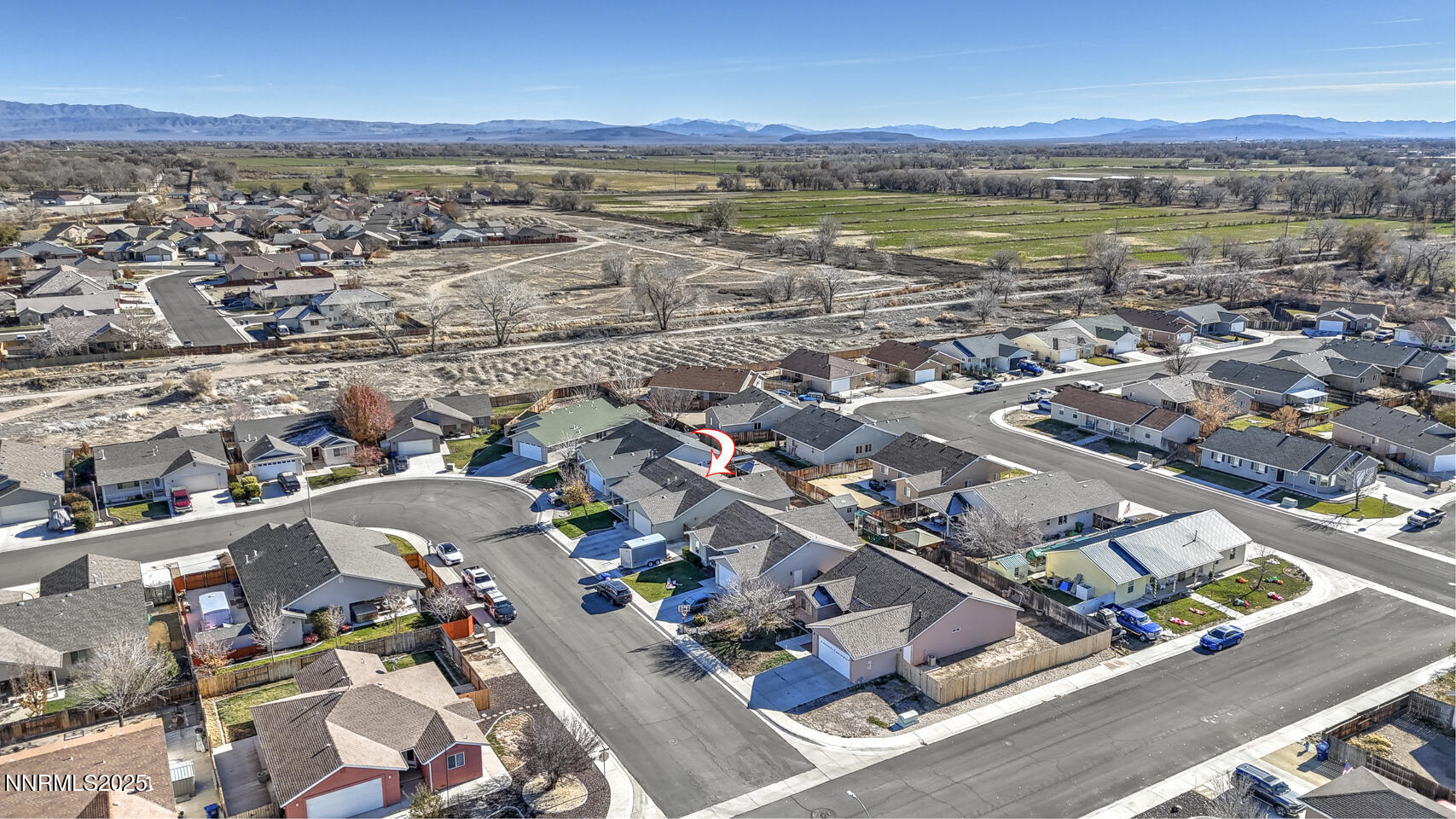 508 Cicada Street Fallon, NV 89406 - Photo 23 of 26 an aerial view of residential building with outdoor space