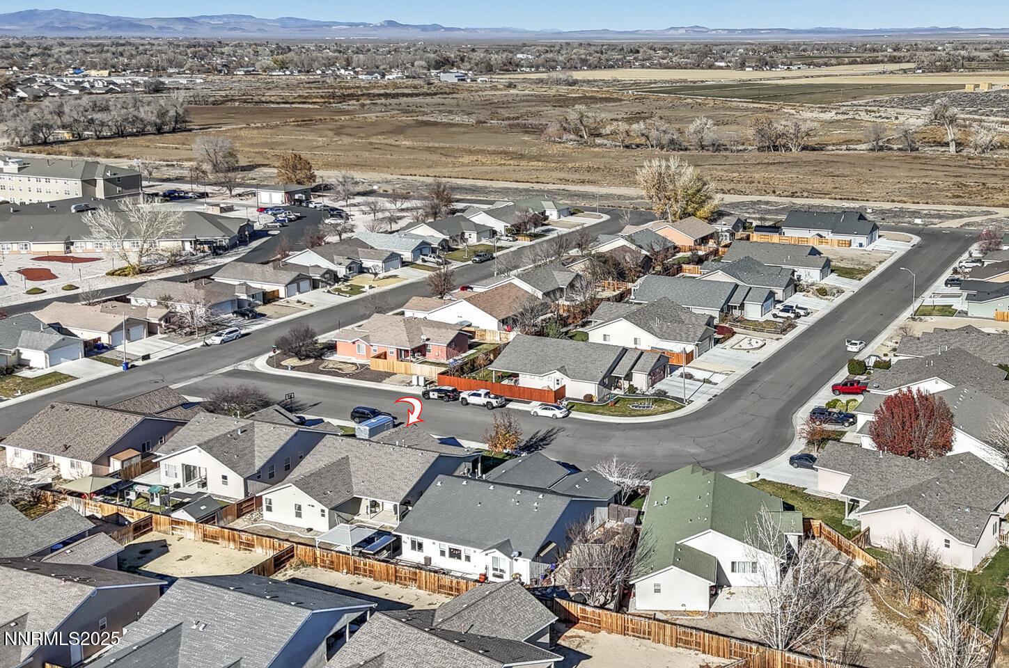 508 Cicada Street Fallon, NV 89406 - Photo 25 of 26 an aerial view of a city with ocean view