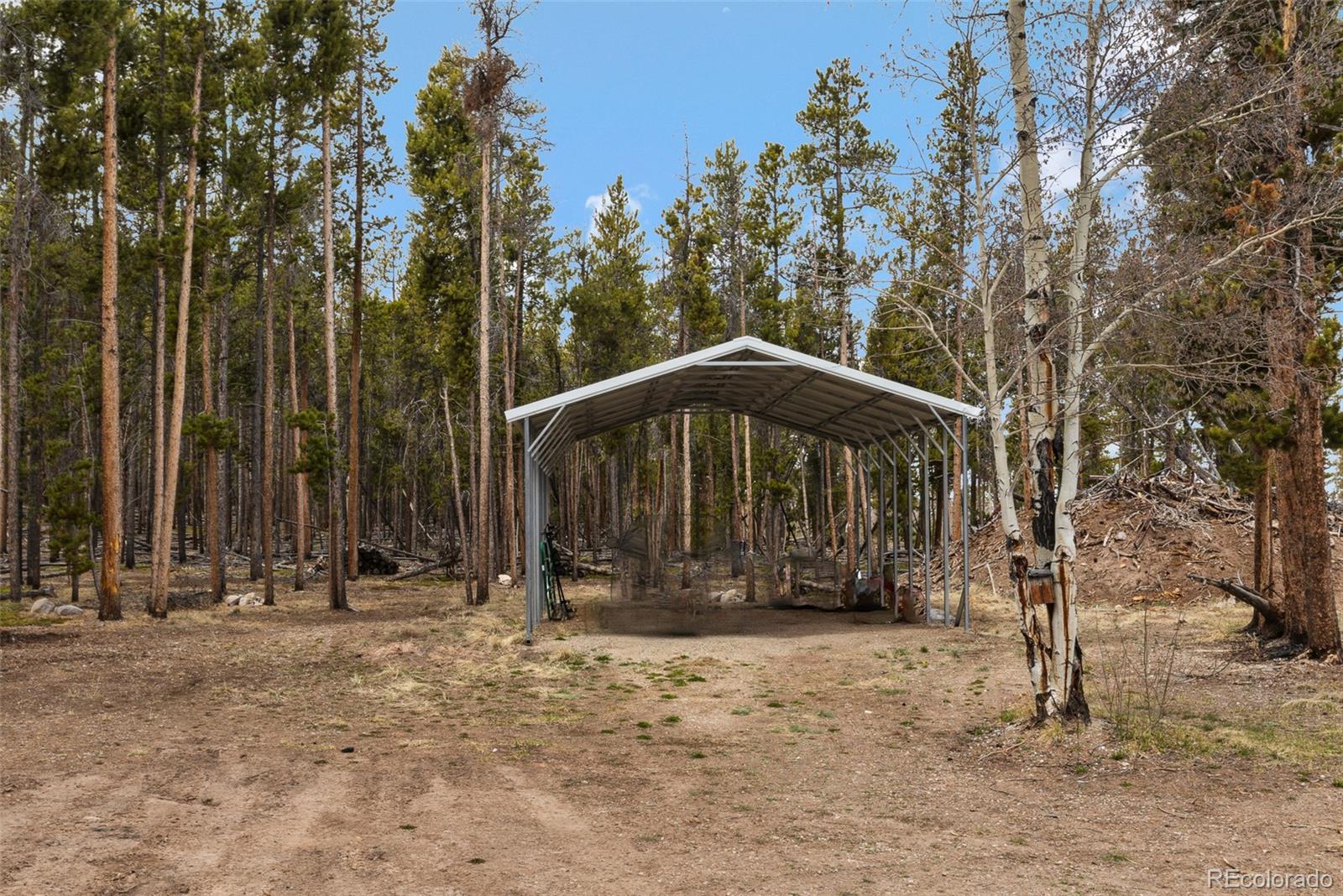 757 Thompson Park Road Fairplay, CO 80440 - Photo 36 of 49 a view of outdoor space with deck