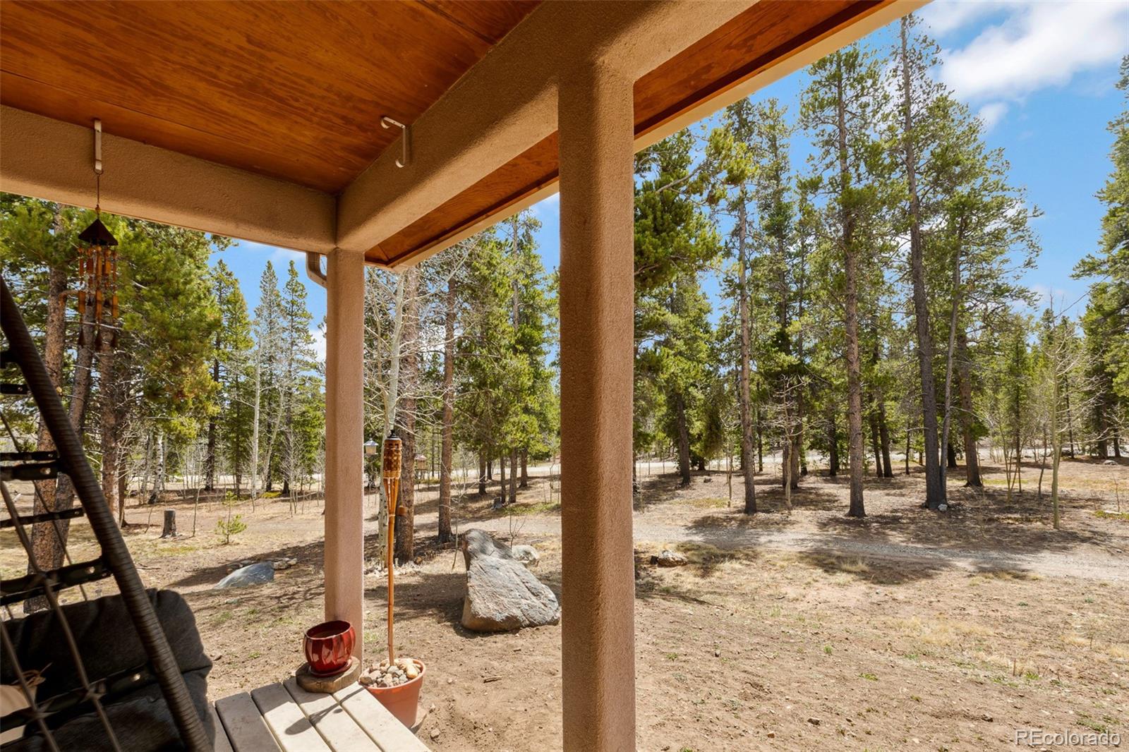 757 Thompson Park Road Fairplay, CO 80440 - Photo 43 of 49 a view of outdoor space with seating area