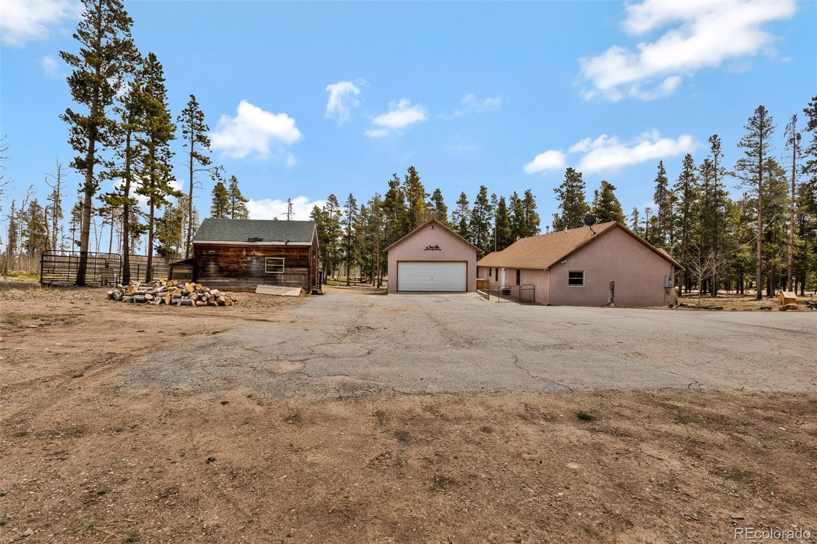 757 Thompson Park Road Fairplay, CO 80440 - Photo 45 of 49 a view of house with yard and car parked