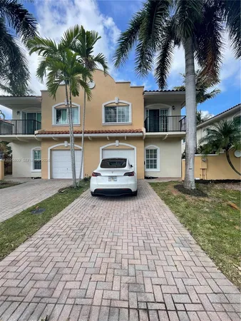 a car parked in front of house