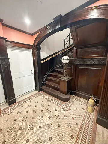 a view of water heater room