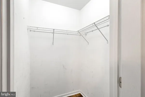 a bathroom with a shower and a toilet