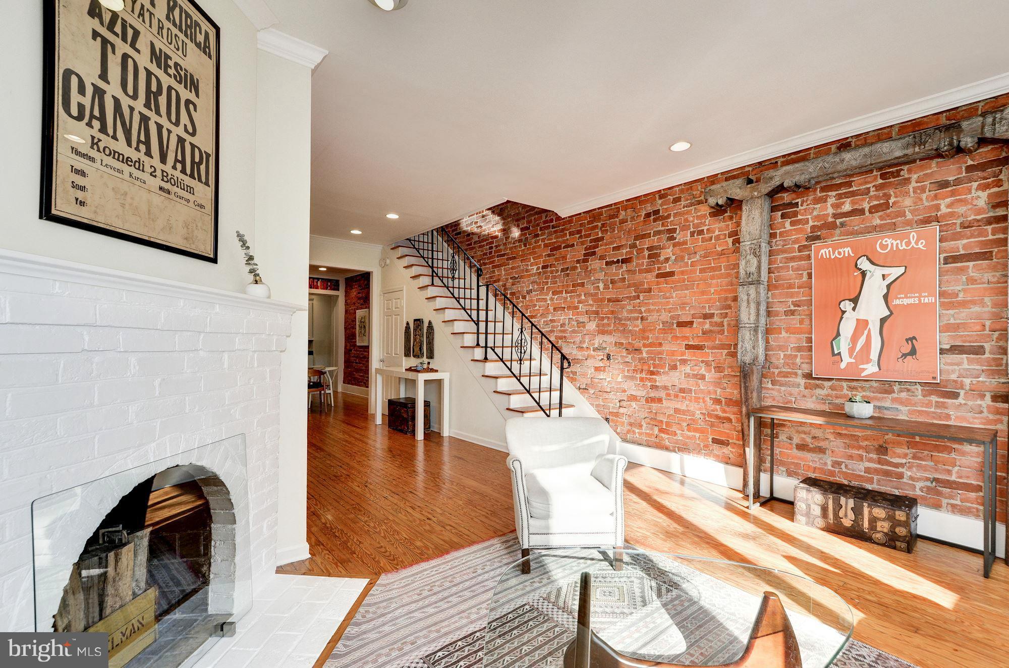 17 15th Street Southeast Washington, DC 20003 - Photo 5 of 28 a view of entryway and hall with wooden floor