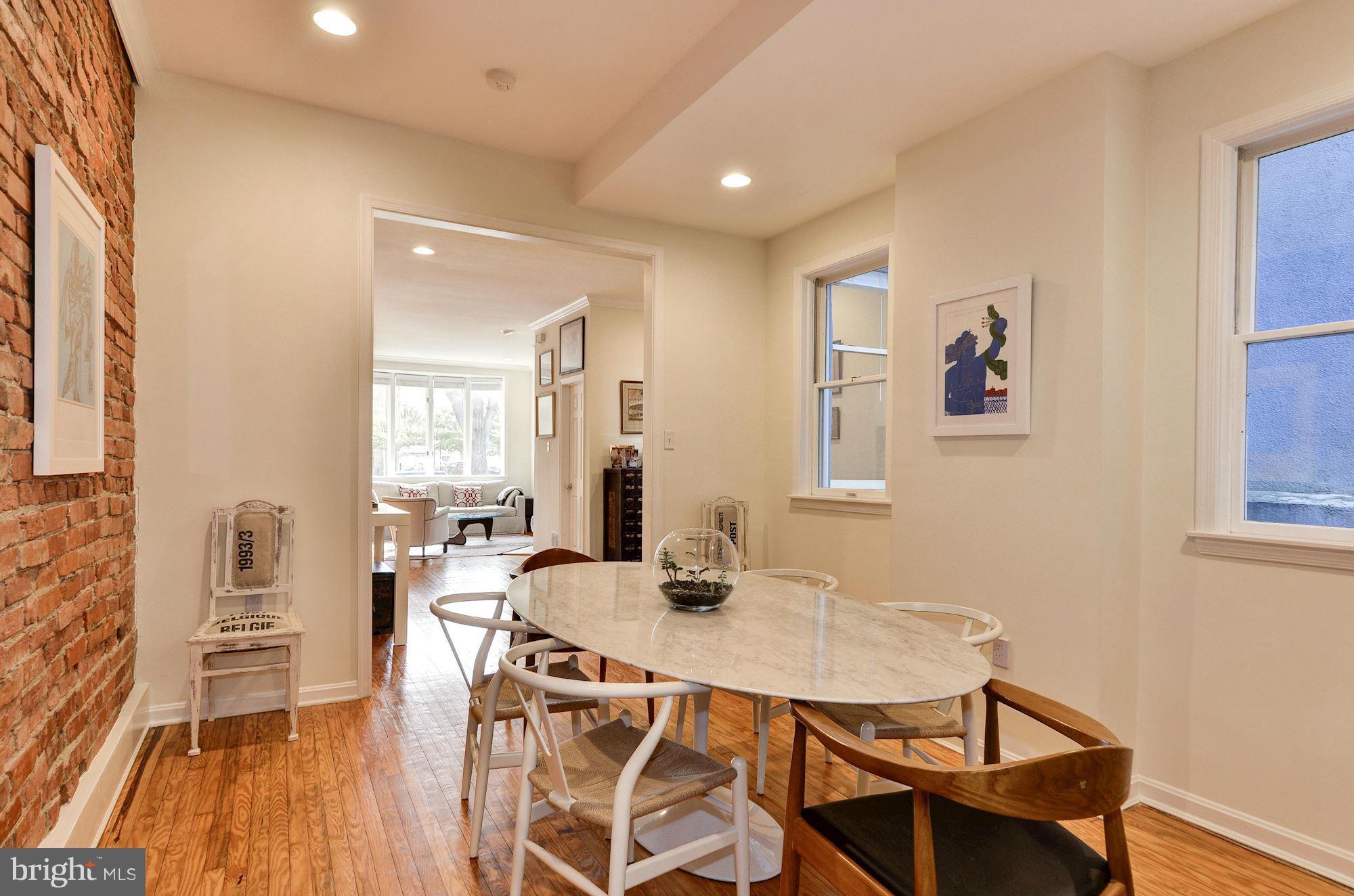 17 15th Street Southeast Washington, DC 20003 - Photo 10 of 28 a view of a dining room with furniture and wooden floor