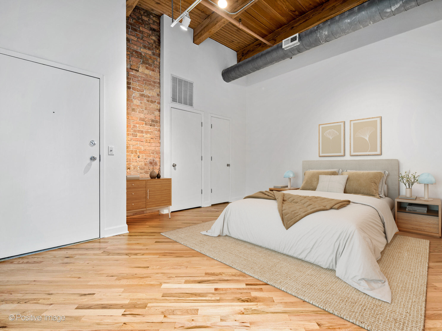616 West Fulton Street, Unit 614 Chicago, IL 60661 - Photo 8 of 27 a bedroom with a bed and a window