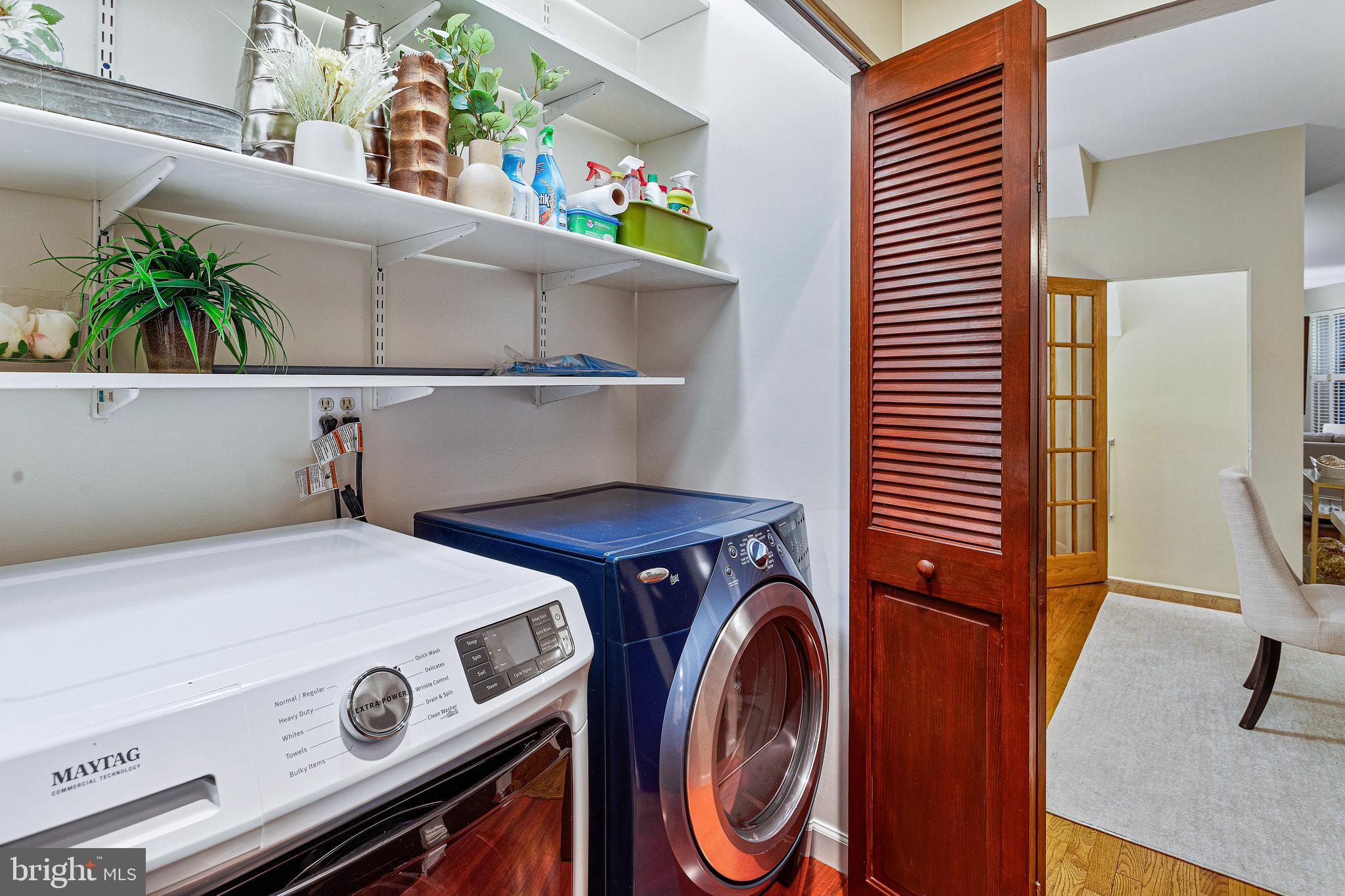 144 Tennessee Avenue Northeast Washington, DC 20002 - Photo 21 of 68 Laundry closet across from the powder room