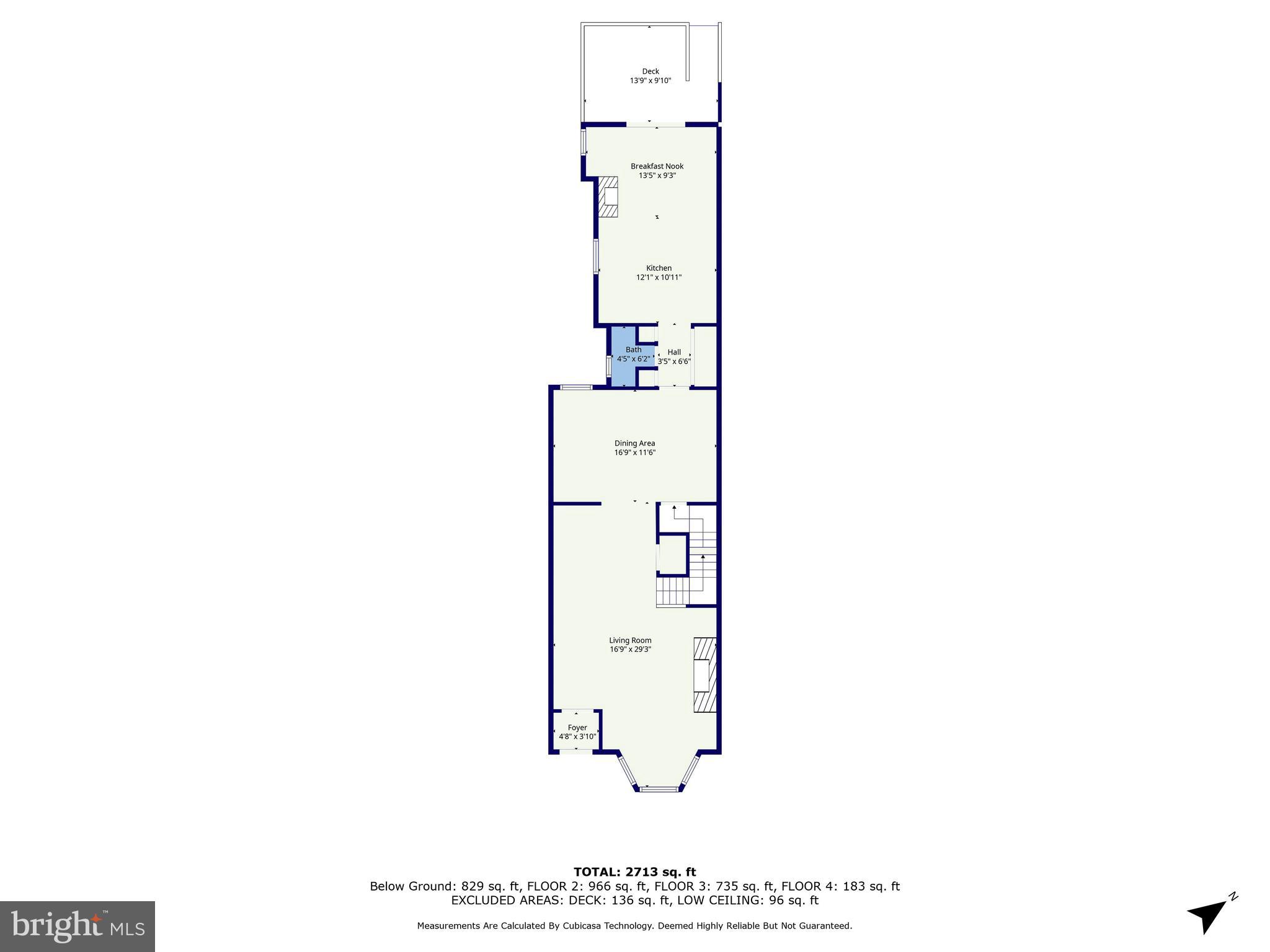 144 Tennessee Avenue Northeast Washington, DC 20002 - Photo 65 of 68 Main floor - floor layout