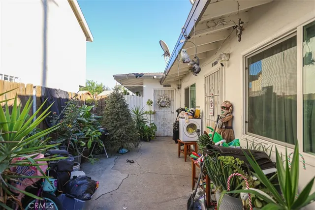 a view of outdoor space and patio