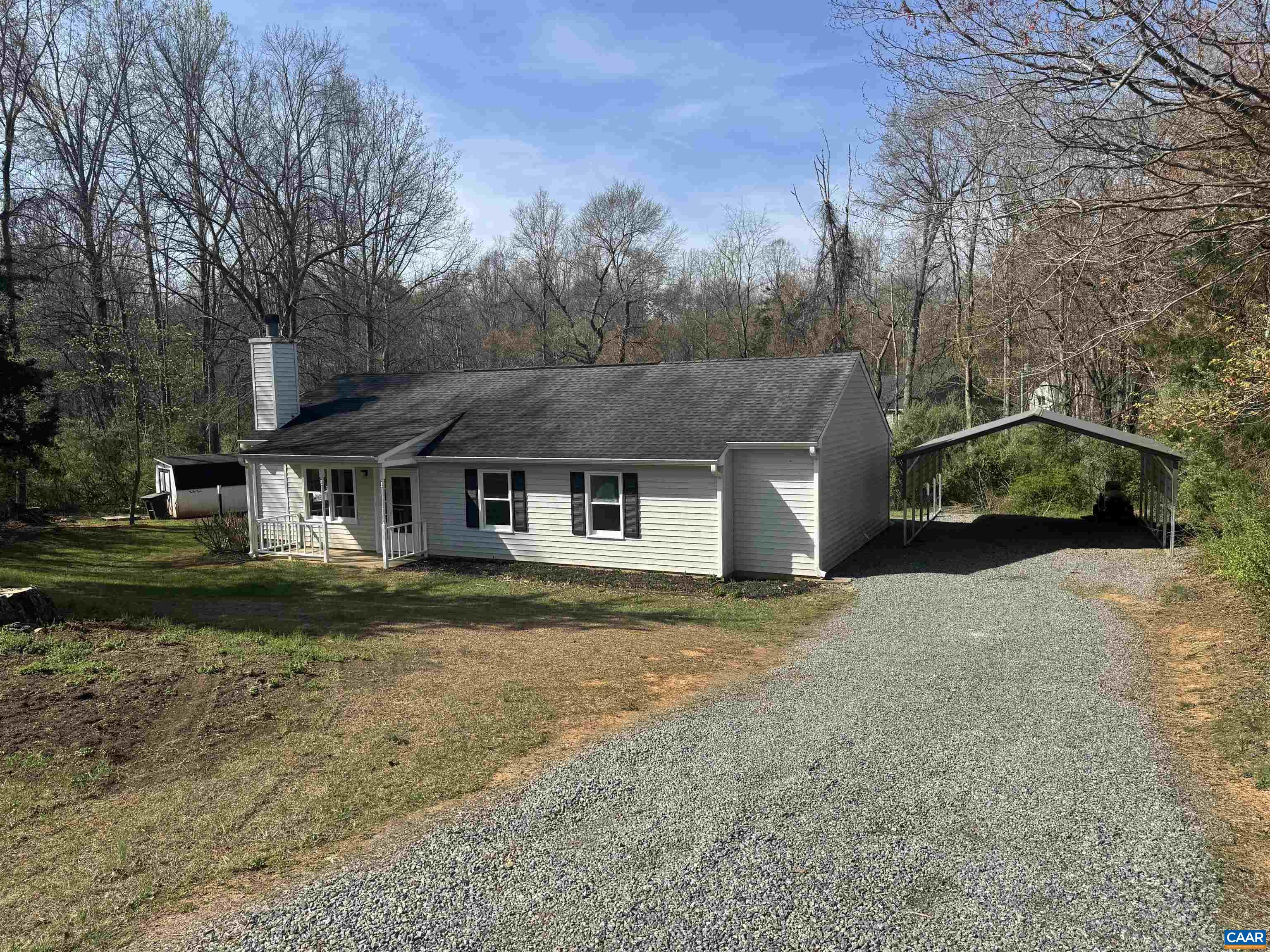 109 Narcissus Road Ruckersville, VA 22968 - Photo 2 of 27 a front view of a house with a yard