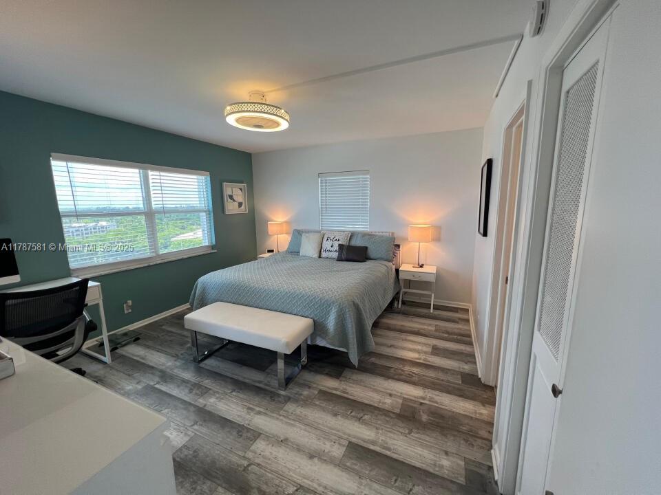 1500 South Ocean Boulevard, Unit 907 Pompano Beach, FL 33062 - Photo 5 of 14 a bedroom with a bed and a window