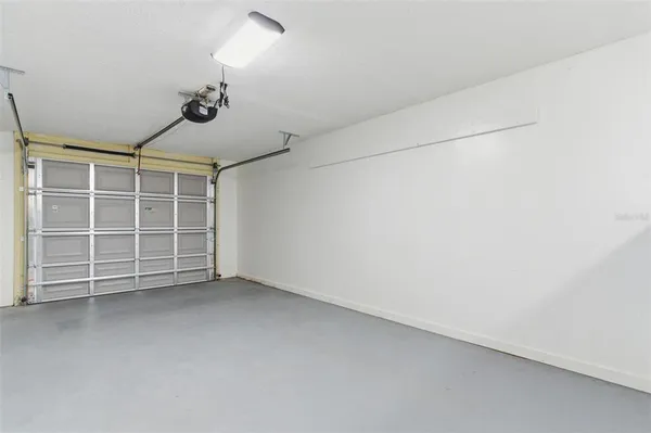 an empty room with a empty space