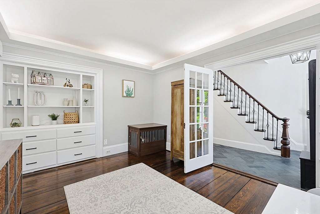 345 Sherman Street Canton, MA 02021 - Photo 13 of 42 a view of entryway and hall with wooden floor