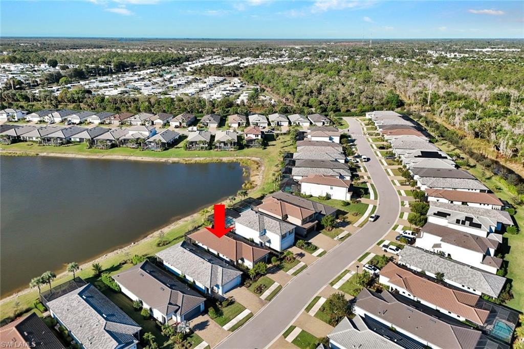 2171 Yellowfin Circle Naples, FL 34114 - Photo 36 of 38 an aerial view of a city with lake view
