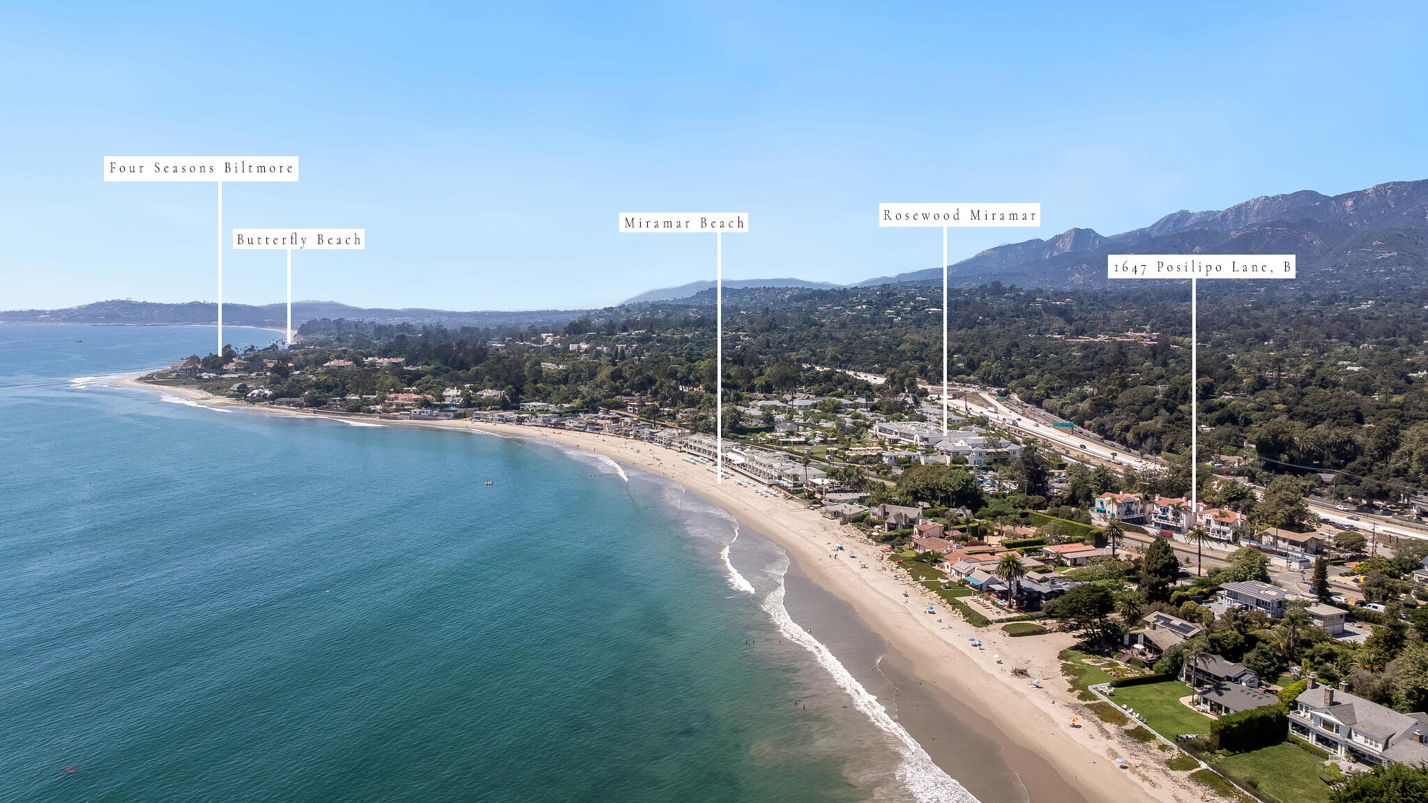 1647 Posilipo Lane, Unit B Montecito, CA 93108 - Photo 1 of 37 a view of a city from a terrace
