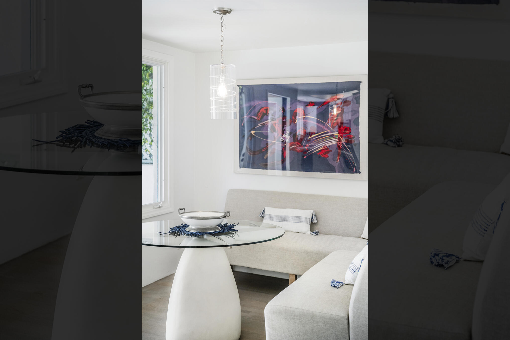 1647 Posilipo Lane, Unit B Montecito, CA 93108 - Photo 13 of 37 a view of a dining room with furniture